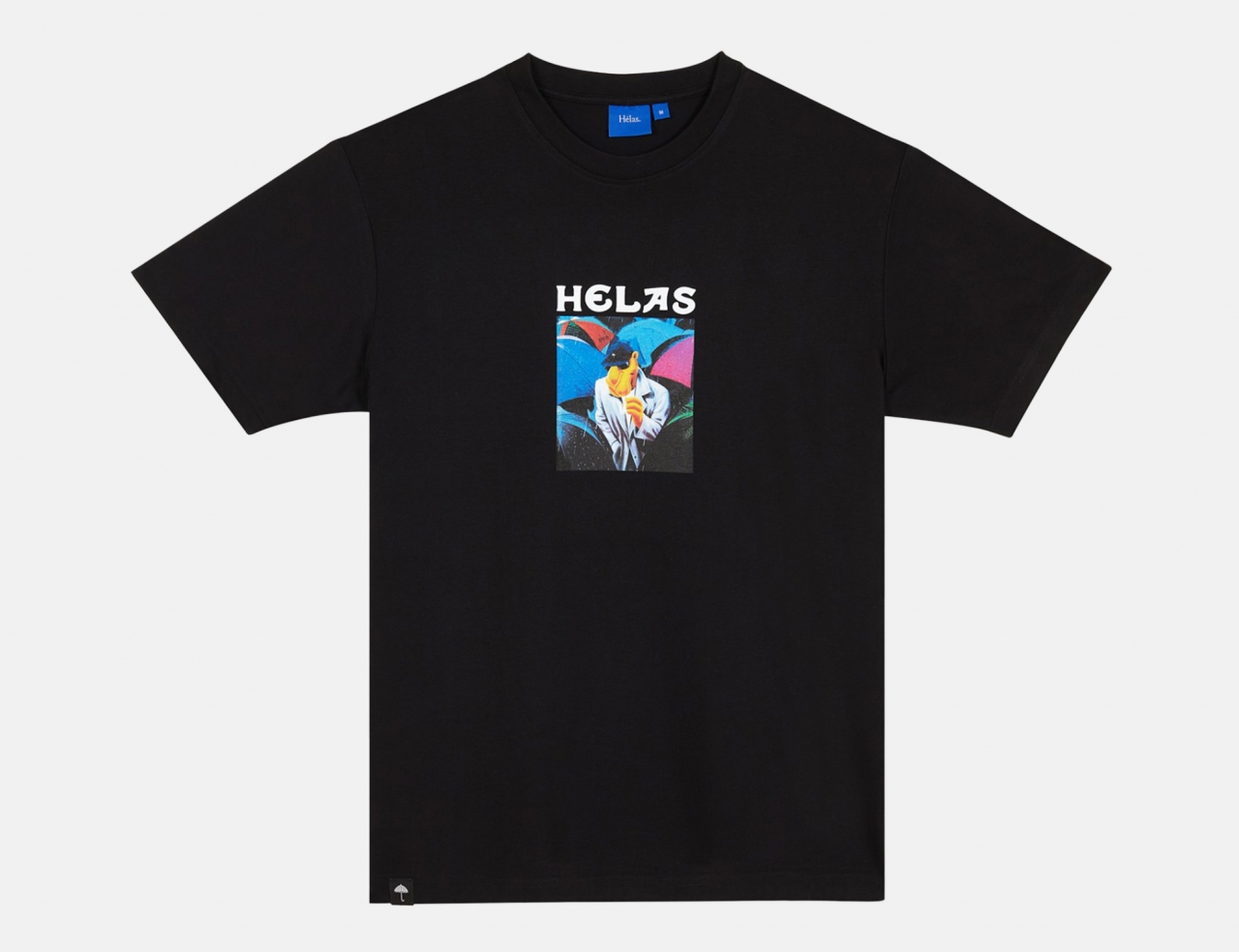 Helas Caps Ciggy T-Shirt - Black