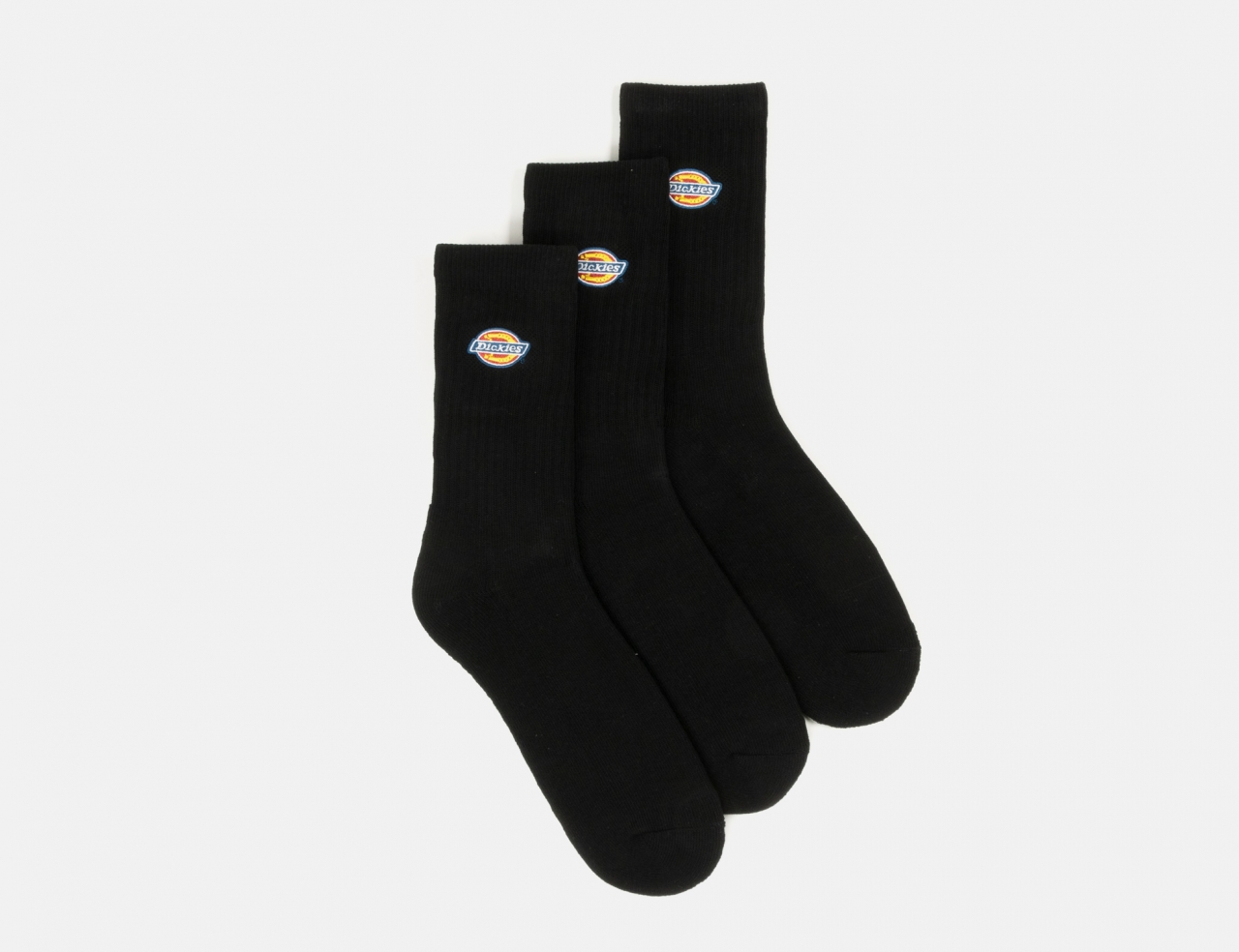 Dickies Valley Grove Embroidered Socks - Black