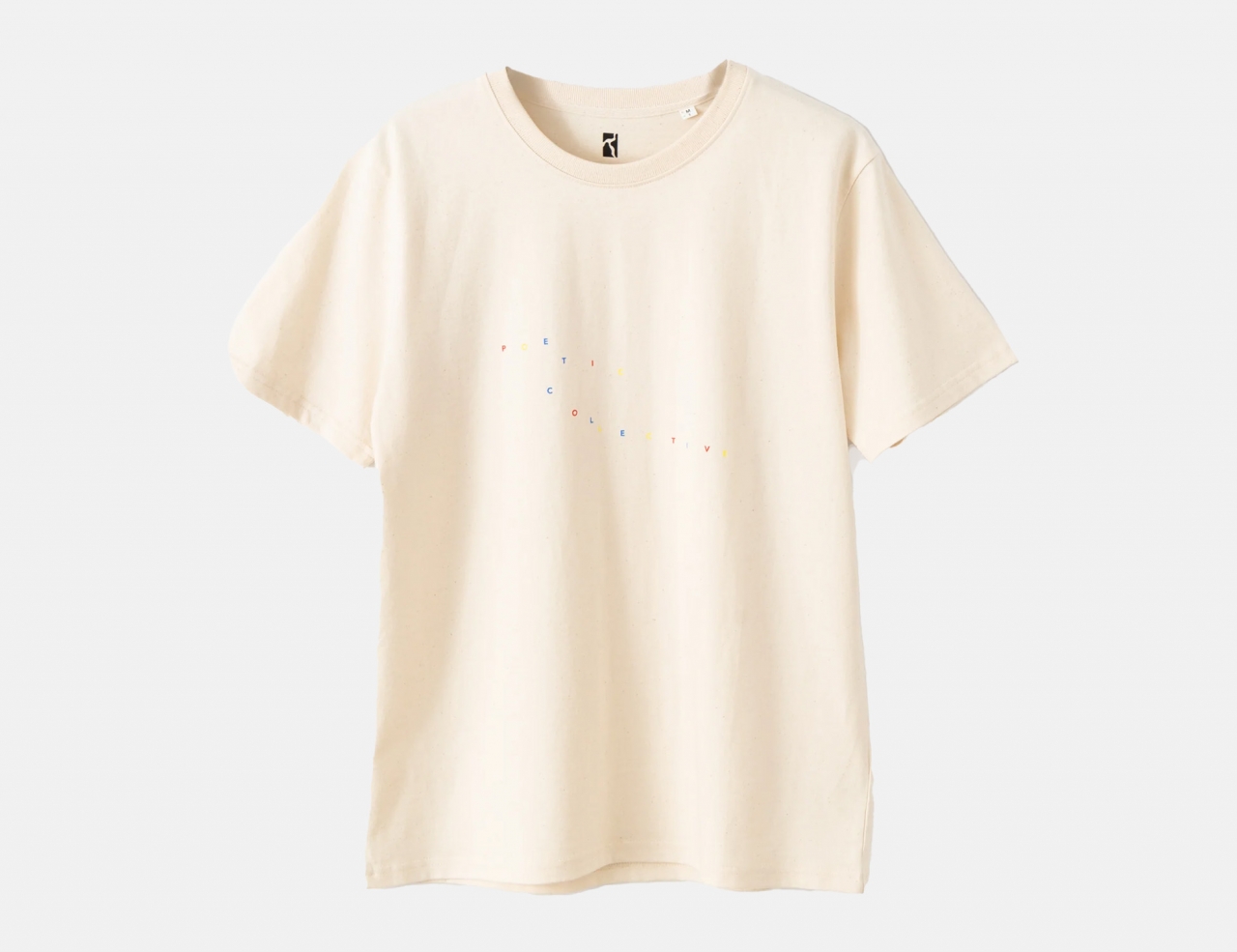 Poetic Collective Color Logo T-Shirt - Off White