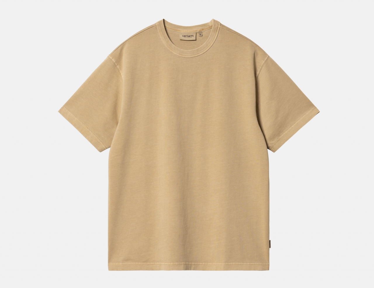 Carhartt WIP S/S Taos T-Shirt - Sable garment dyed