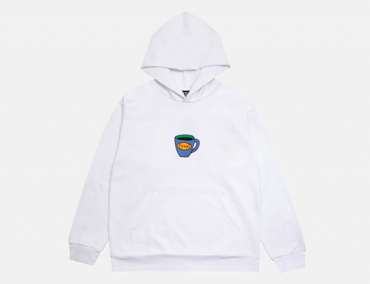 Tired Tired&#039;s Hoodie - White