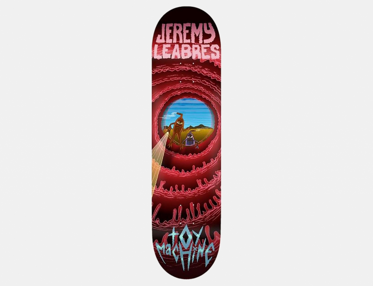 Toy Machine Leabres Cave Sect Deck 8.5