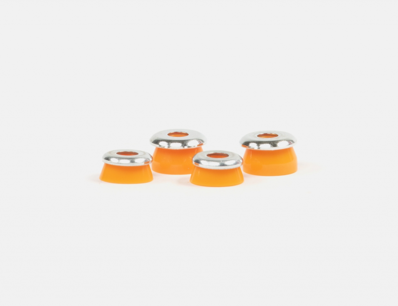 Independent Standard Conical Cushions Medium 90A Bushings - Orange