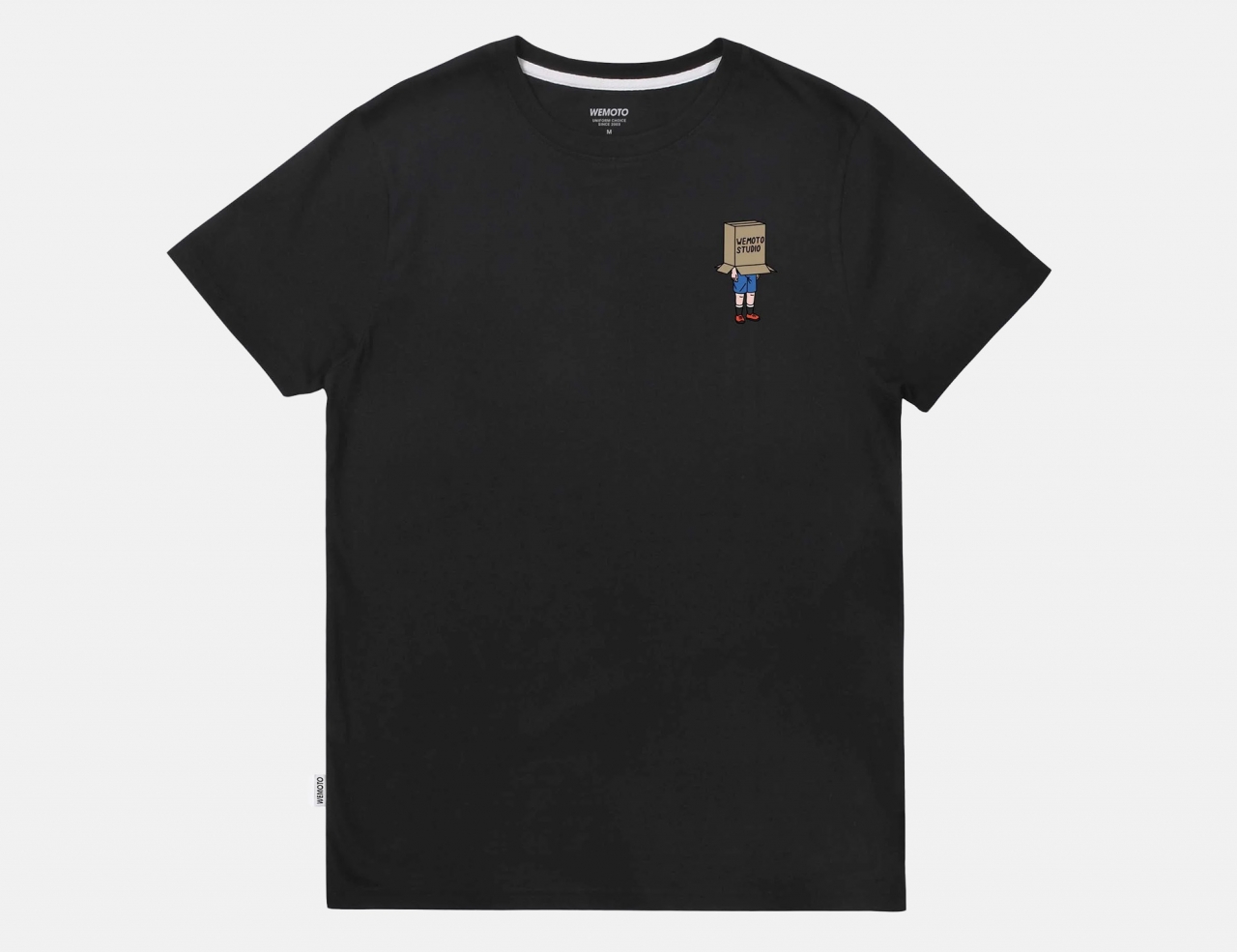 Wemoto Box T-Shirt - Black