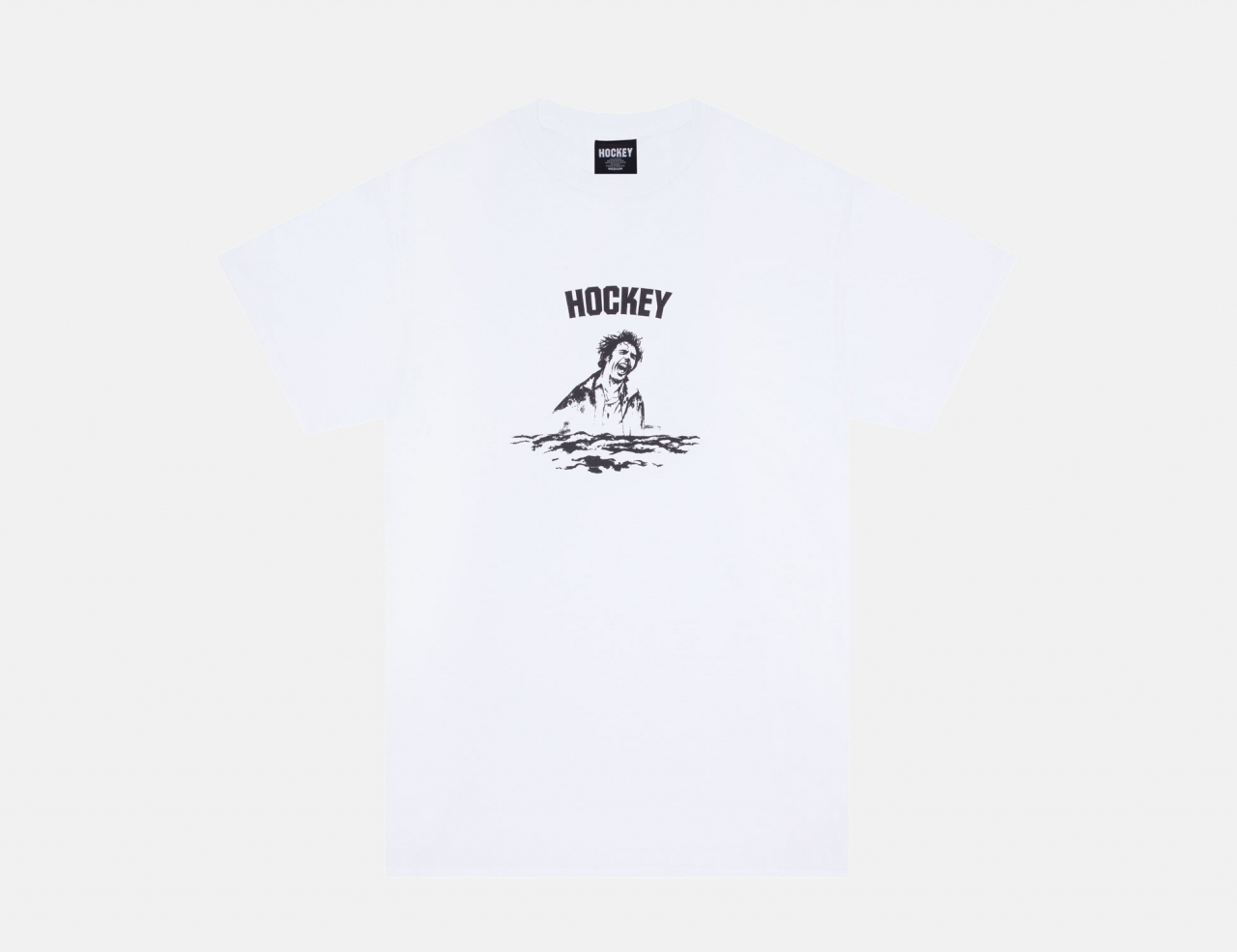 Hockey Skateboards Surface T-Shirt - White