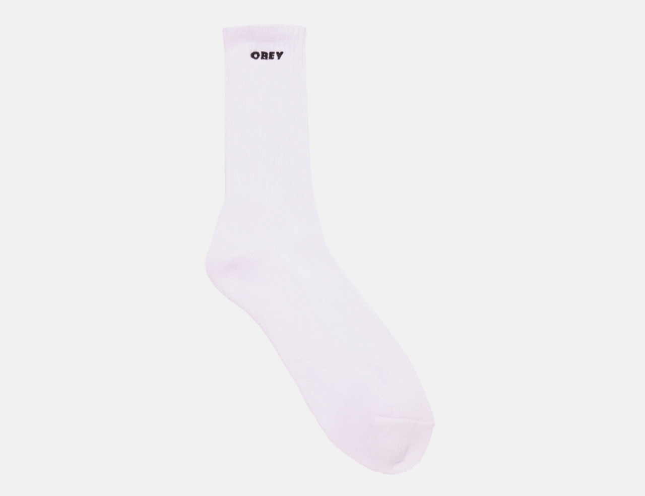 Obey Bold Socks - White