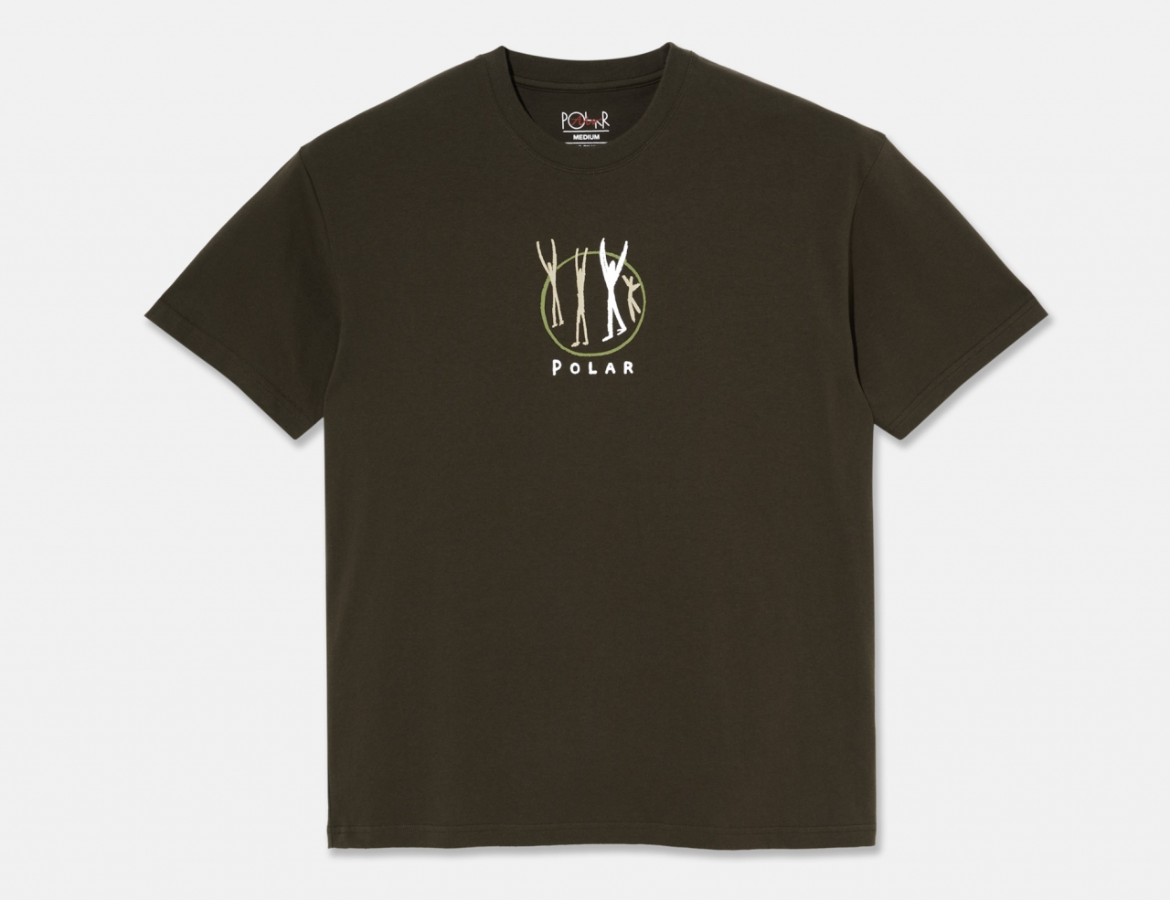 Polar Skate Co. Polar Gang T-Shirt - Brown