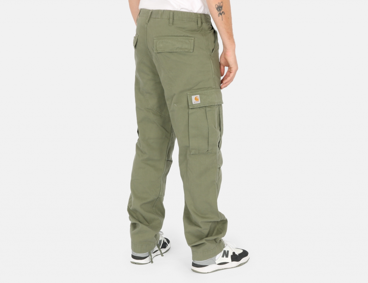 Carhartt WIP Regular Cargo Pant - Dollar Green Garment Dyed