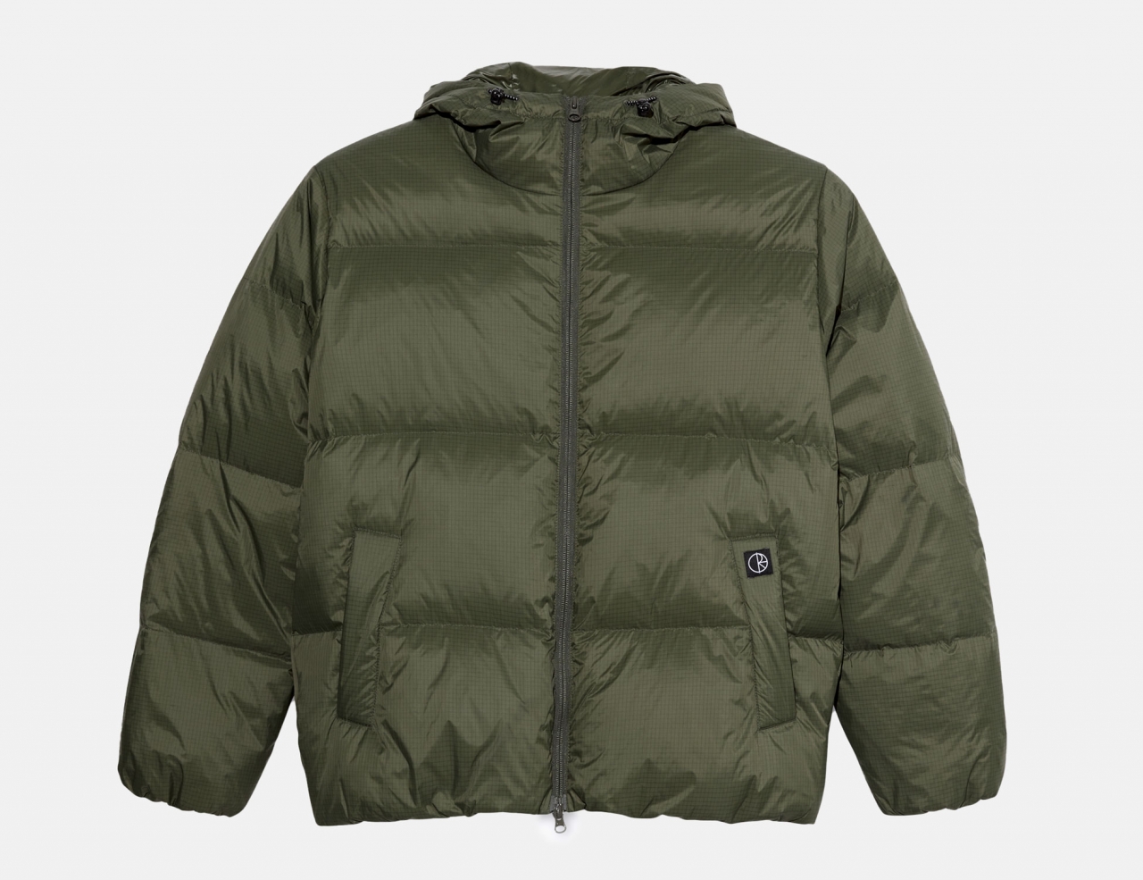 Polar Skate Co. Soft Puffer Ripstop Jacke - Grey Green