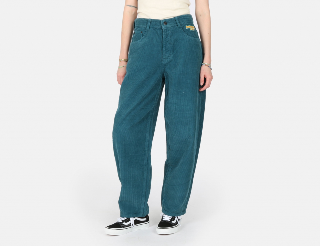 Homeboy x-tra Monster Cord Pant - Petrol