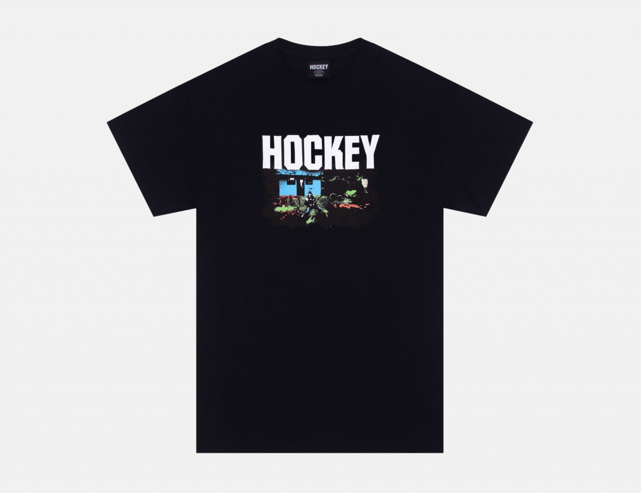 Hockey Skateboards Raw Milk T-Shirt - Black