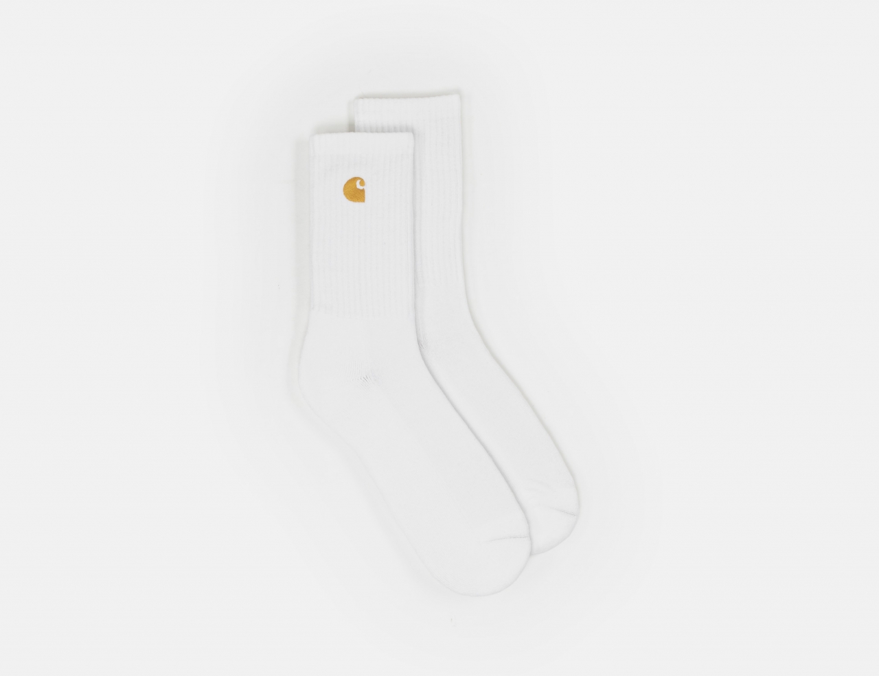 Carhartt WIP Chase Socken - White / Gold