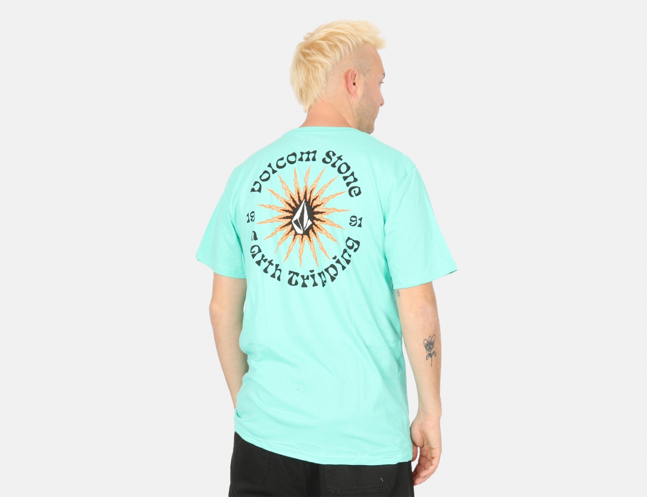 Volcom Scorcho FTY T-Shirt - Dusty Aqua