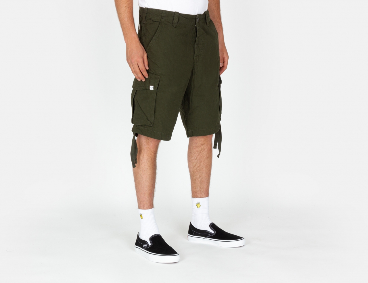 Reell Jeans New Cargo Shorts - Forest Green