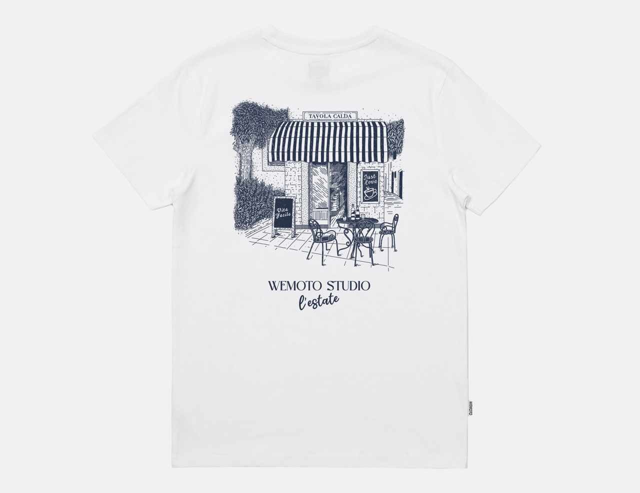 Wemoto Estate T-Shirt - White