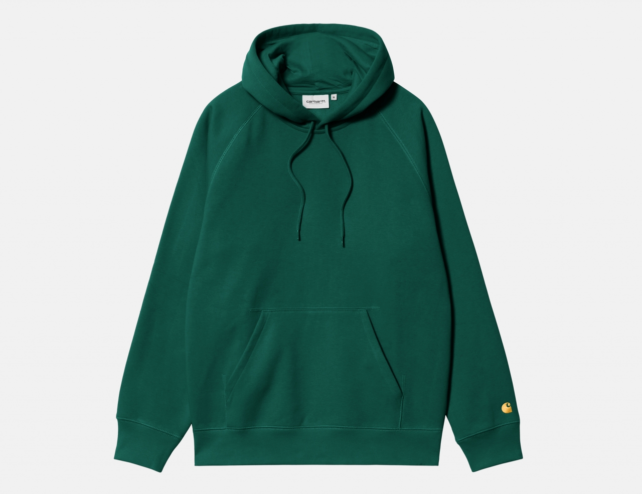 Carhartt WIP Chase Hoodie - Chervil / Gold