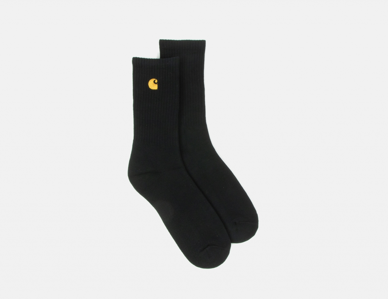 Carhartt WIP Chase Socks - Black / Gold